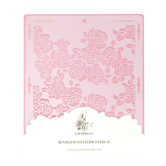 Lacupella Rose Stencil ROSA