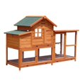 thumbnail image 1 of Premium Outdoor Pet Rabbit Cage The Perfect Home Rabbit Villa & Snuggly Rabbit Nest for Your Beloved Bunny, 1 of 3