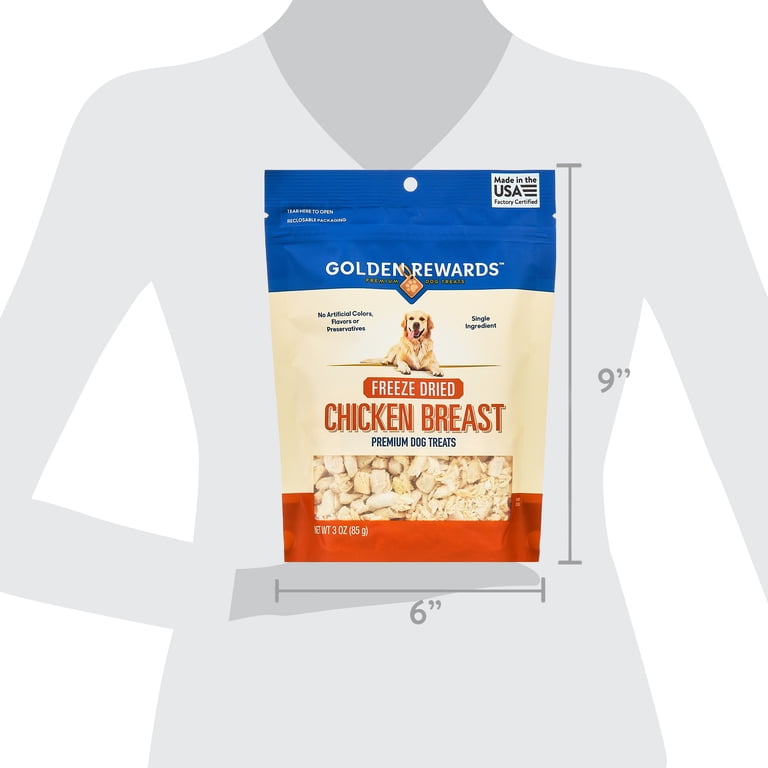 Golden Rewards Freeze Dried Chicken Dog Treats, 3 oz photo 7
