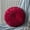 Red, variant on Monfince Round Throw Pillow - Handcrafted Round Pleated Pumpkin Velvet Floor Pillow - 13.7inch Home Decoration Pillow Cushion for Couch Chair Bed Car