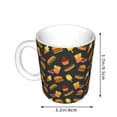 thumbnail image 2 of Disketp Fast Food Large Coffee Mug with Handle Tea Cup Novelty Coffee Cup for Men Women Office Work, 2 of 6
