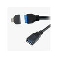 thumbnail image 5 of USB 3.2 Type E to USB 3.0 19Pin 20Pin Header Adapter, Vertical Type C Motherboard Conversion, 5 of 11