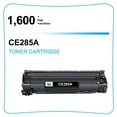 thumbnail image 3 of 2-Pack Compatible Toner Cartridge Replacement for HP CE285A LaserJet Pro P1100 P1102 P1102W P1102WHP, Pro M1132 M1210 M1130 M1212NF M1217NFW Printer Toner Ink Black, 3 of 6