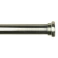 thumbnail image 2 of Urbanest 1" Button Adjustable Curtain Rod, 84"-120", Brushed Steel, 2 of 4
