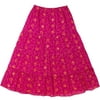 Women's Plus Sequined Embroidery Skirt
