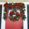thumbnail image 7 of Village Lighting 9 ft. Pre-Lit LED Garland - Red Magnolia, 7 of 7