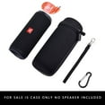 thumbnail image 6 of Case for JBL Flip 5/ Flip 4 6 3 Splash Proof Bluetooth Portable Stereo Speaker, Hard Carrying Travel Organizer Box Fits USB Cable - Black, 6 of 6