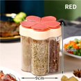 thumbnail image 1 of 2 Pcs Seasoning Jar Plastic ContainerSeasoning Bottle Spice Organizer Outdoor Camping Seasonins Containers Kitchen Gadget Sets, 1 of 8