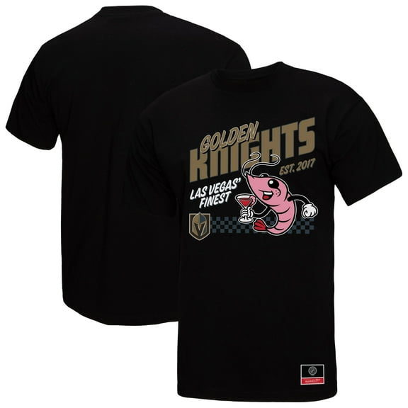 Men's Mitchell & Ness Black Vegas Golden Knights Local Food T-Shirt