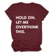 thumbnail image 2 of Camisetas QISIWOLE con letras para mujer, camisetas para mamá con refranes, camisetas casuales de manga corta con frases "Mama Life", liquidación por menos de $10, 2 of 3