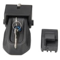 thumbnail image 4 of 1 Pair Locking Hood Catch Bonnet Latch With Key Kit Abs+metal Durable And Anti-rust For Wrangler Jl, 4 of 5