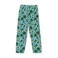 thumbnail image 5 of Goofa Pineapple Sea Turtle Printed Soft Pajama Pants for Men, Wide Leg Comfy Casual Lounge Yoga Pants-, 5 of 9