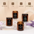 thumbnail image 4 of Set de regalo Scented Candles FF FRAGRFLOWING de cera de soja, paquete de 4 unidades, 800 ml, 4 of 6