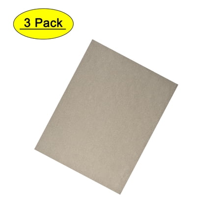Uxcell 9 x 11 (230mm x 280mm) 10000 Grits Wet Dry Waterproof Sandpapers 3 Pack