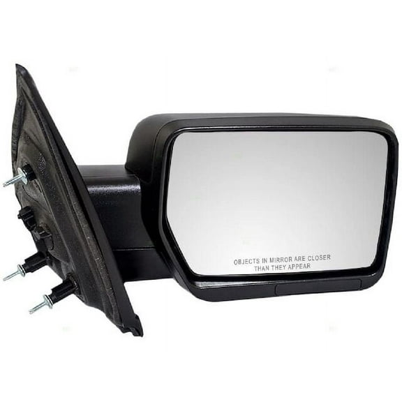 Right Passenger Side Power Mirror, Textured, without Heated Glass, without Memory, without Turn Signal and Spotter Glass - Compatible with 2011 - 2014 Ford F150 2012 2013