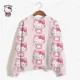 thumbnail image 4 of Sudadera con capucha de moda para mujer, ropa de calle, sudadera de otoño e invierno de manga larga, suéter con capucha Harajuku, sudadera de dibujos animados de HELLO KITTY para mujer, 4 of 5