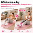 thumbnail image 3 of Hlthair Pedal Resistance Band with Handle Resistance Bands for Working out Burn Belly Fat Fast, 55LB Non-Slip Foot Pedals for Home Gym & Travel Portable Exercise Bands for Women Pink, 3 of 8
