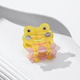 thumbnail image 4 of RUISINERY Hair Claw Clip Princess Theme Hair Claw Clamp Lovely Frogs Hair Catch Barrettes Strong Hold Hairpin for Girls, 4 of 7