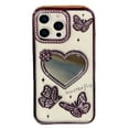 thumbnail image 1 of Klonfd Glitter Bling Heart For IPhone Compatible With Wireless Charging, 1 of 5