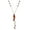 Orange, variant on 1928 Jewelry Neotropic Exotic Parrot Crystal Tassel Pendant Necklace For Women 16" + 3" Extender, Orange