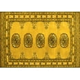 thumbnail image 1 of Ahgly Company Indoor Rectangle Southwestern Yellow Country Area Rugs, 8' x 12', 1 of 4