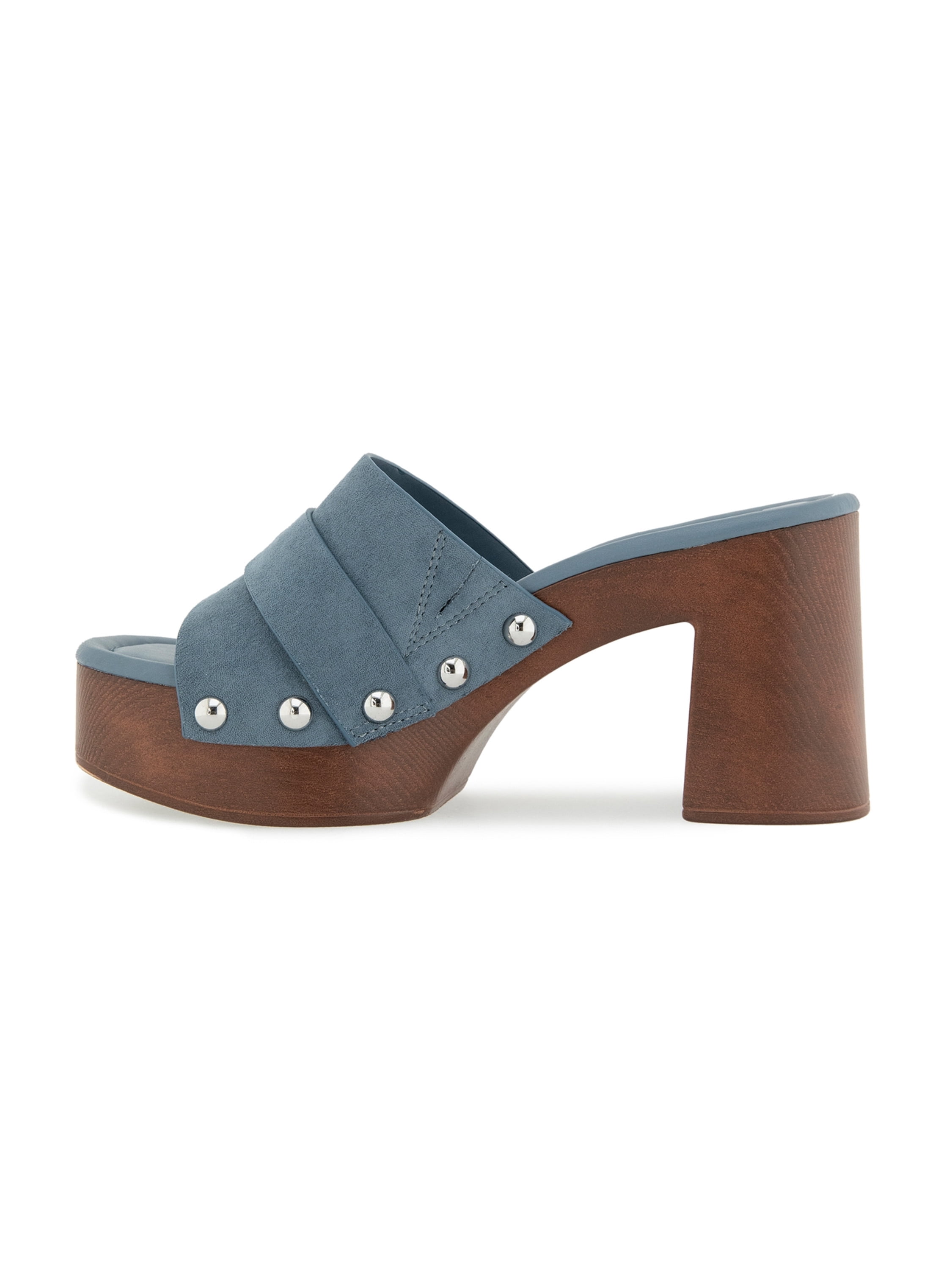 RM Rebecca Minkoff Women's Jade Studded Heeled Clog