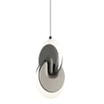 thumbnail image 2 of Lampara Colgante Aro Negro Iluminacion Luz Vic, 2 of 2