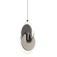 thumbnail image 2 of Lampara Colgante Aro Negro Iluminacion Luz Vic, 2 of 2