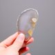 thumbnail image 2 of Granjero Gordo piezas de piedras crudas de cristal natural blanco, con un peso aproximado de 20 a 30 g, muestras de mineral de cristal de bricolaje, accesorios para el hogar, 2 of 5