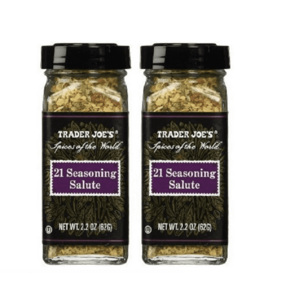 Trader Joes 21 Seasoning Salute (2 Of Bottle), 2 Pack
