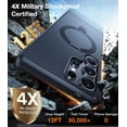 thumbnail image 4 of Funda de teléfono TORRAS con soporte magnético para Samsung Galaxy S25 Ultra, 4 of 9