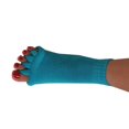 thumbnail image 1 of Calcetines de cinco dedos para yoga, calcetines de mujer con cinco dedos, calcetines abiertos para corregir el hallux valgus, 1 of 4