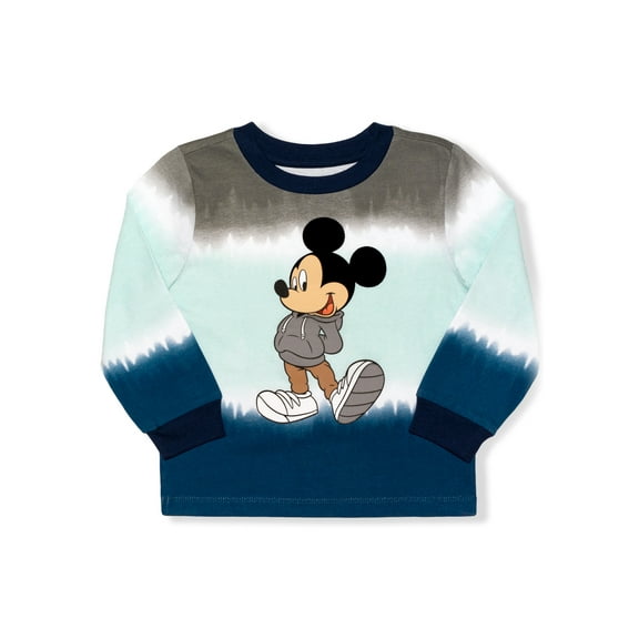 Mickey Mouse Toddler Boys Long Sleeve Tee