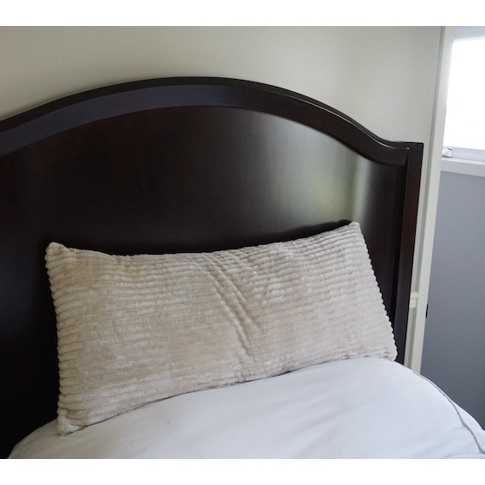 Body Pillow Textured Comfort Almond