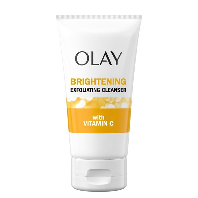 Olay Vitamin C Face Wash, Brightening Face Wash and Makeup Remover for Dull Skin 150 mL