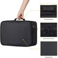 thumbnail image 4 of Haitral Waterproof Oxford Fabric Cosmetic Travel Bag with Adjustable Compartments, 4 of 7