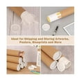 thumbnail image 5 of 12 Pack Mailing Tubes with Caps for Packaging Posters, 2X12 Inch Cardboard Mailers Tube, Poster Tub As Shown, 5 of 5