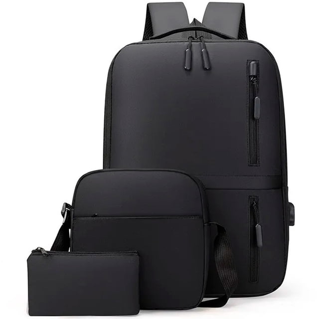 Mochilas Backpack Shendy Vendy Impermeable Puerto Usb Set 3pzs