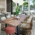 thumbnail image 3 of Palm Beach Mango Wood Dining Table, 79 inch, 3 of 4