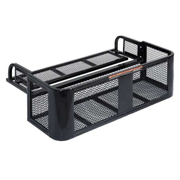 Costway ATV UTV Universal Rear Drop Basket Rack Steel Cargo Hunting