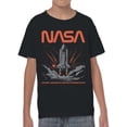 thumbnail image 2 of Officially Licensed Nasa Space Shuttle Launch Art Youth's T-shirt, 2 of 3