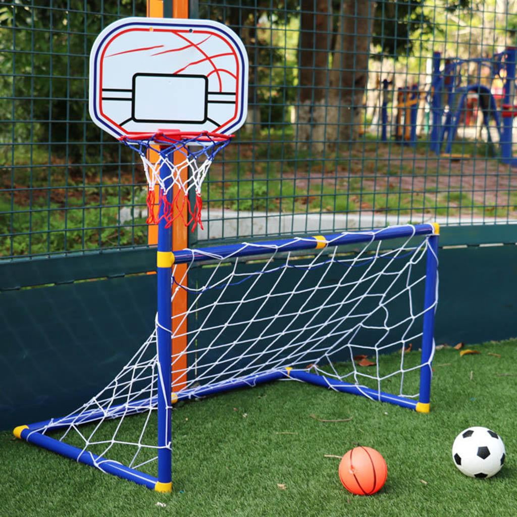 CEORPER Outdoor Basketball and Football combination is Convenient to Carry and Entertain