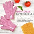 thumbnail image 4 of SPRING PARK 1 Pair High Strength Heat Resistant Cut Resistant Gloves High Performance Level 5 Protection, 4 of 7