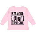 thumbnail image 3 of Inktastic Straight Outta Time out Boys or Girls Long Sleeve Toddler T-Shirt, 3 of 5