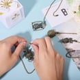 thumbnail image 3 of 8 Pcs Owl Ceiling Fan Pull Chain Alloy Ceiling Fan Extension Ornaments Light Pull Chain with Connector for Ceiling Light Fans, 3 of 7