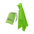 thumbnail image 2 of Poncho de lluvia con capucha Chaqueta de lluvia Impermeable Impermeable para exteriores Montar Deportes Verde, 2 of 9