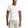 thumbnail image 3 of Polo Ralph Lauren Men's Slim Fit Cotton V-neck Undershirt 3-pack, 3 of 4