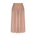thumbnail image 2 of Jupes à Taille Élastique pour Femmes Jupe Décontractée Évasée Longueur Cheville en Polyester Longueur Régulière 1 Pce, 2 of 8