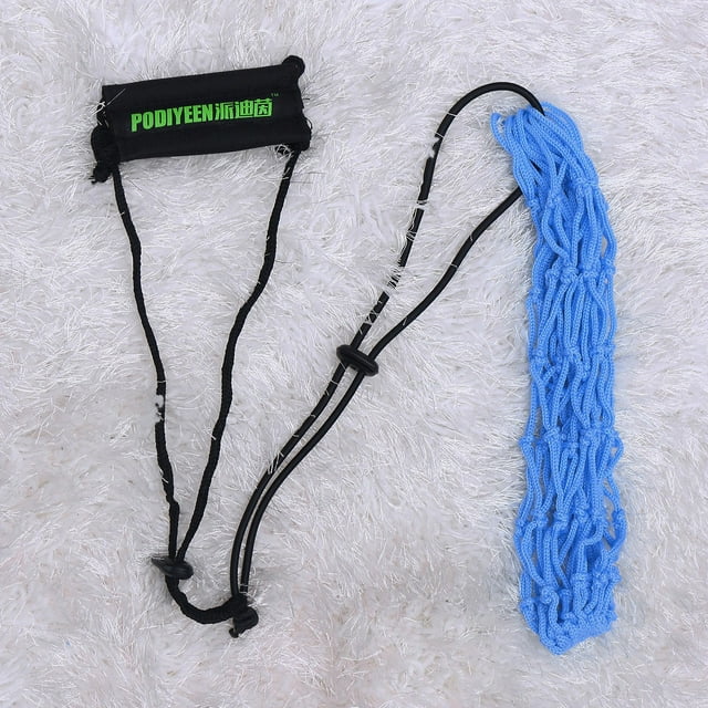 IFANLANDOR 1Set Blue Mesh Net String Bag for Sports Balls and Equipment Portable Design for Athletes and Teams