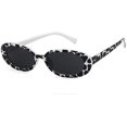 thumbnail image 2 of Mini Retro Vintage Ultra Estrecho Oval Redondo Flaco Ojo de Gato Gafas de sol Clout Goggles Zhivalor LRWJ469-2, 2 of 4